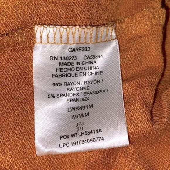 Wrangler Reyro leopard print wrap top size size medium - Picture 6 of 7